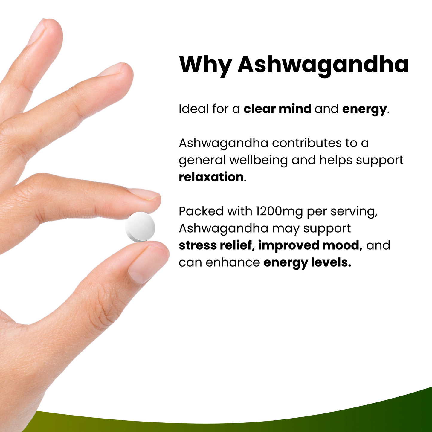 Ashwagandha KSM-66 High Strength Supplement Tablets