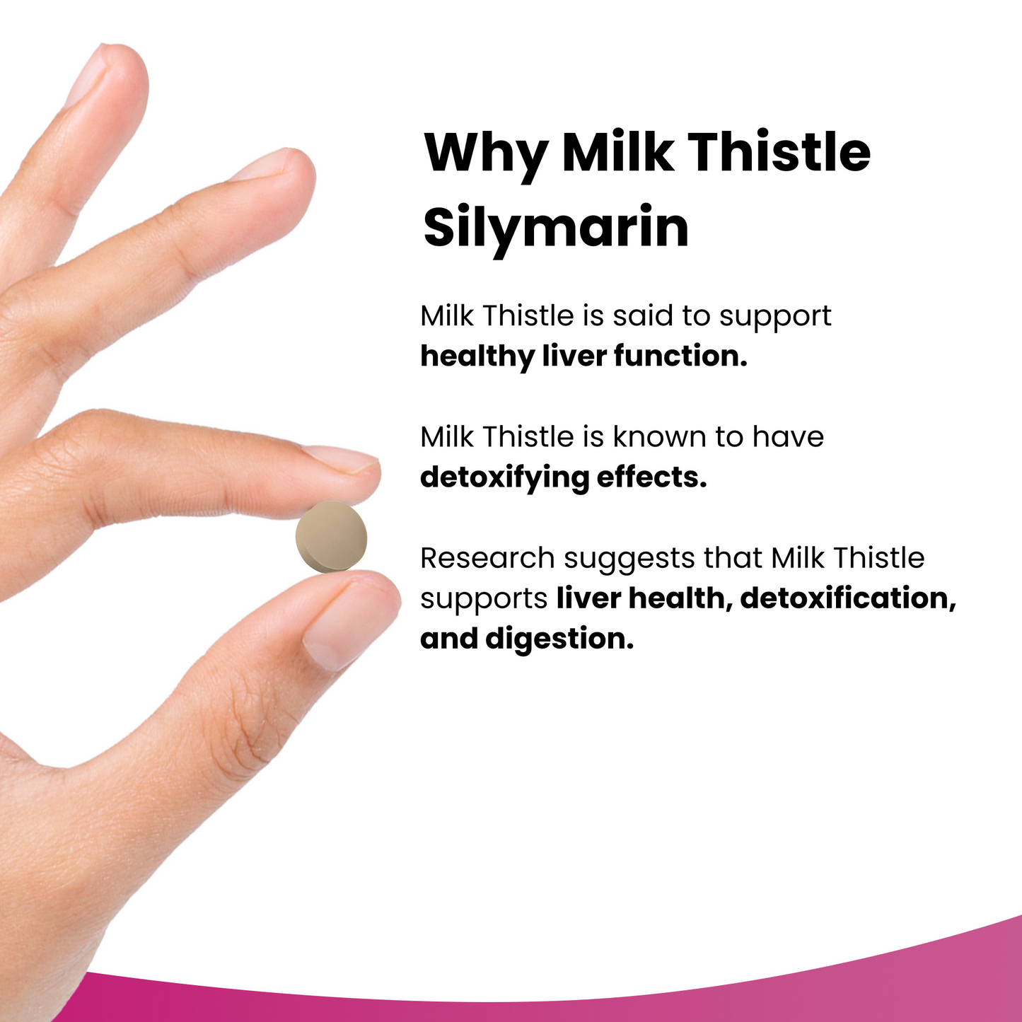 Milk Thistle Silymarin Supplement Tablets