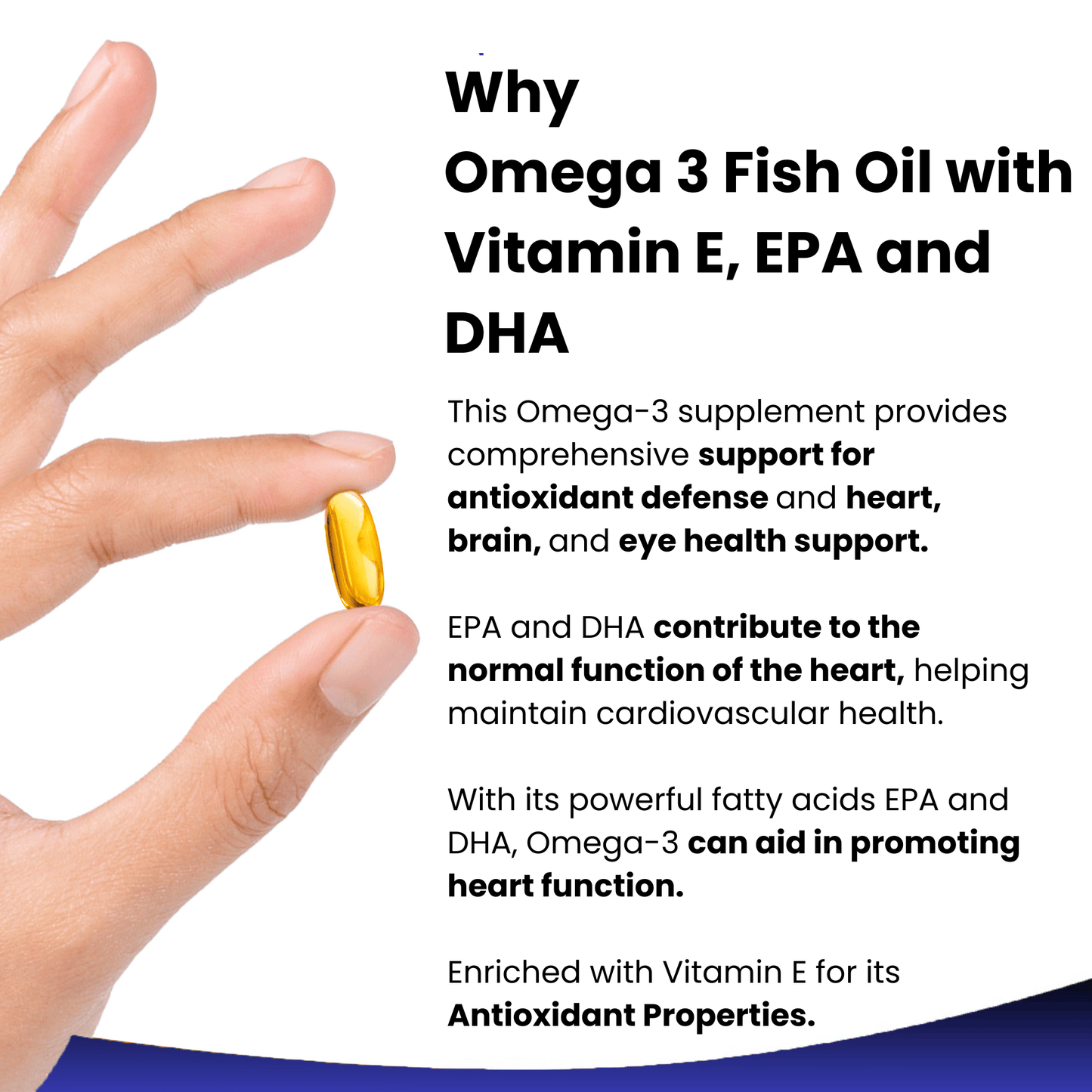 Omega 3 Fish Oil Softgel Capsules