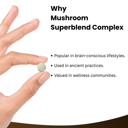 Mushroom Superblend Complex Tablets