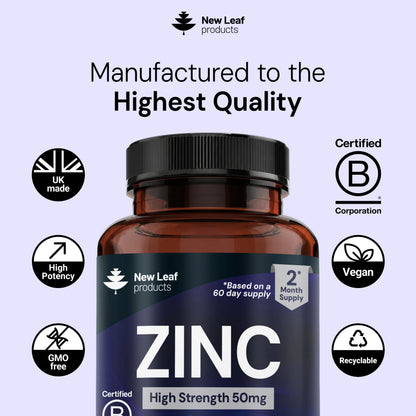 Zinc | 120 Tablets