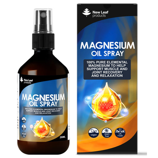 Magnesium Oil Spray - 250ml Pure Elemental 115mg Magnesium Spray for Joints and Aching Muscles