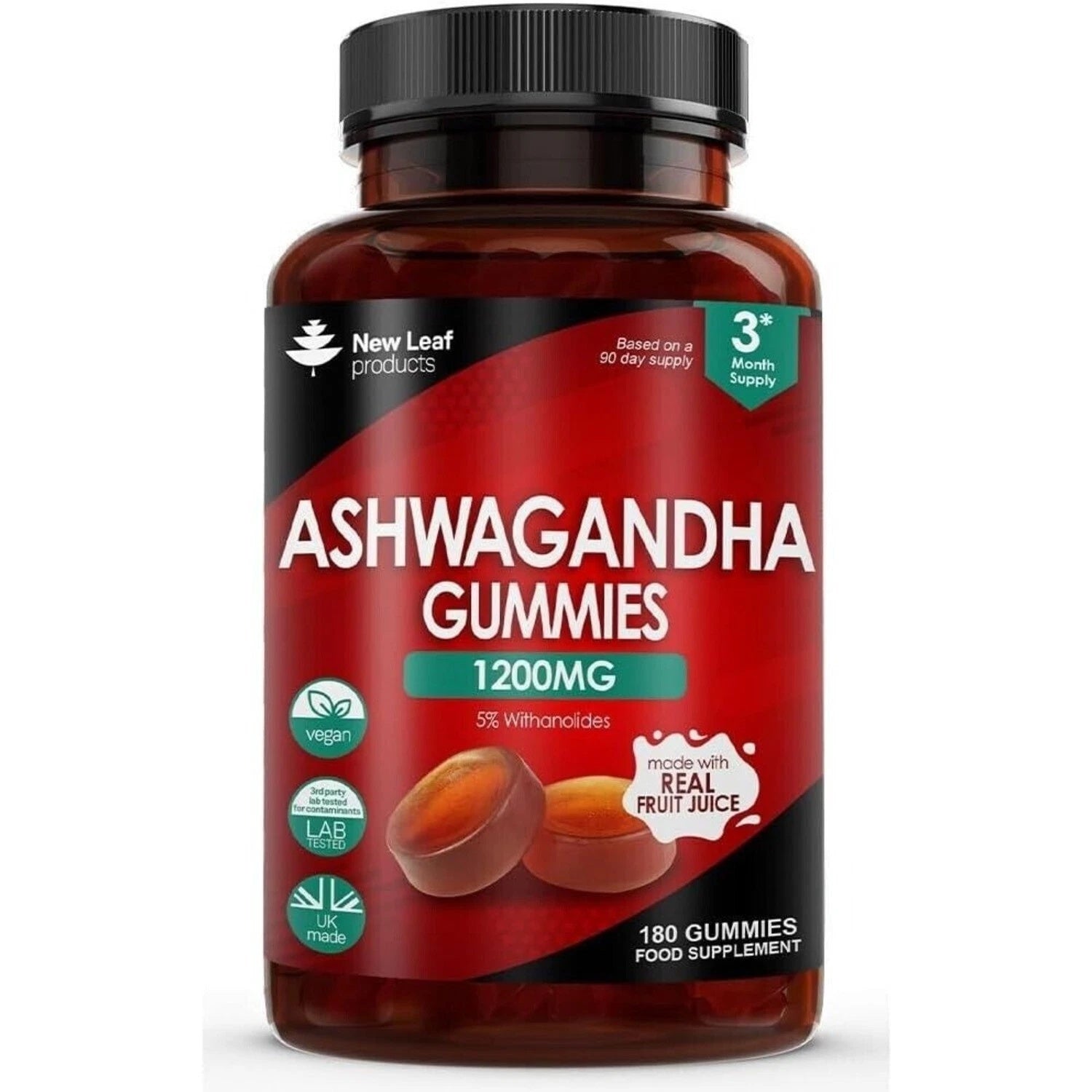 Ashwagandha 180 Gummies