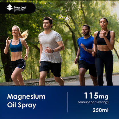 Magnesium Oil Spray - 250ml Pure Elemental 115mg Magnesium Spray for Joints and Aching Muscles