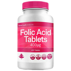 Folic Acid Tablets 400 mcg (13 Month Supply) Folate Acid Pregnancy Vitamins B9