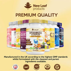 Vitamin D3 Tablets Complex  - Enriched with Zinc ,Elderberry & Turmeric